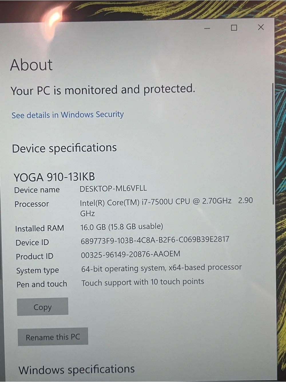 Lenovo Yoga 910 16GB RAM 1TB 2.7GHz Convertible 2-in-1 PC laptop tablet z33